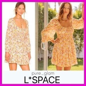 L*SPACE dress in floral